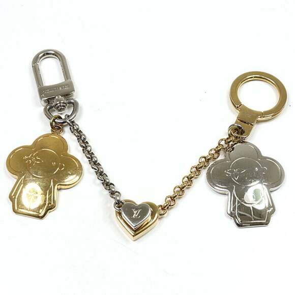 LOUIS VUITTON Gold Bag Charm